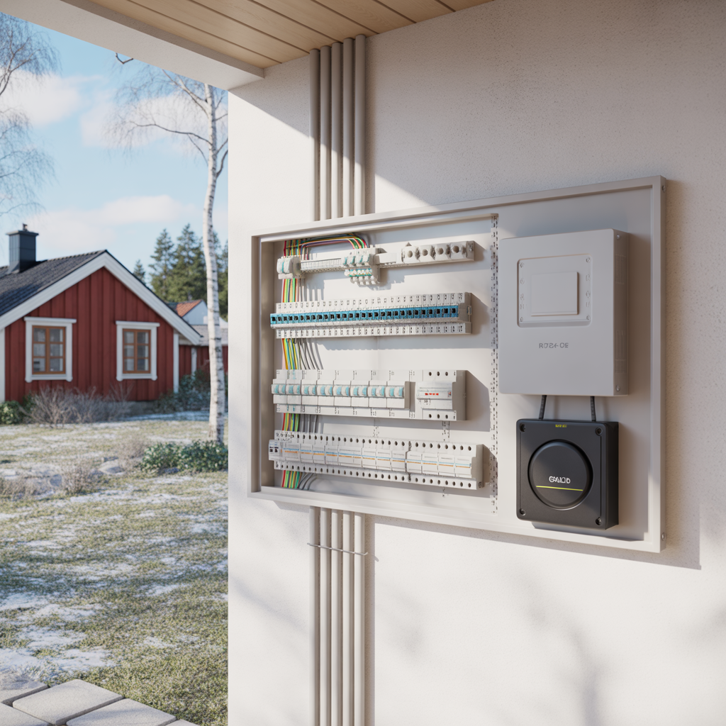 byta elcentral i villan kostnad tidsatgang och krav 2026