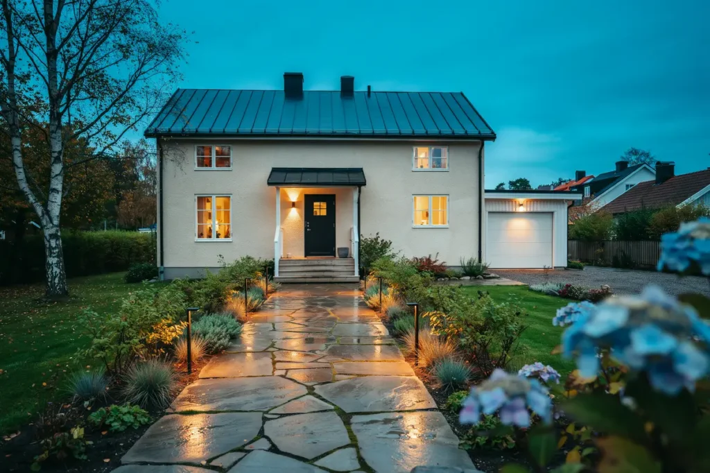m rkare kv llar i september s planerar du utebelysning som g r huset s krare och mer v lkomnande